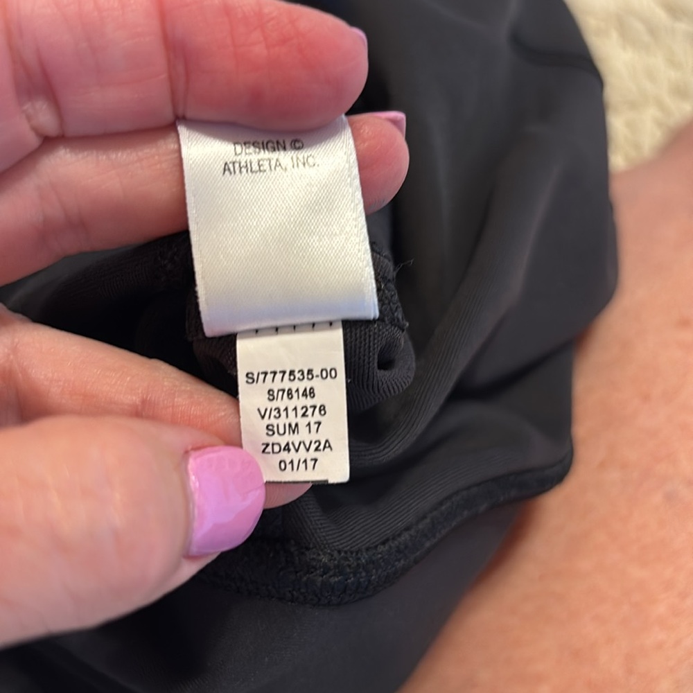 Athleta Stealth Trucool Double Layer Skort in Black, Built-In Shorts, Size XL - Picture 11 of 12